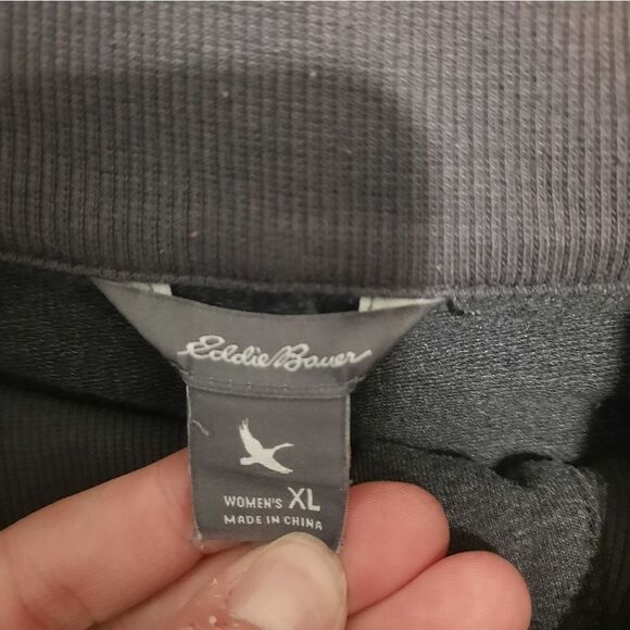 Eddie Bauer Extra Large Gray Cotton Jacket - Picture 2 of 4